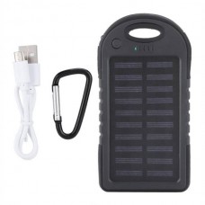 Power bank із сонячною панеллю 10000mAh PB-263 SOLAR Чорний