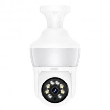 Смарт-камера відеоспостереження внутрішня XO CR02 Magic Light Bulb 300W Pixel Camera Біла