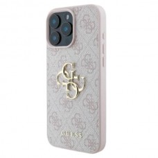 Чохол Guess Big Metal Logo iPhone 15 Pro Max Сірий