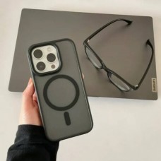 Чохол Matte Case with Magnetic Iphone 15 Pro Max Чорний