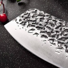 Сокирка кухонна кухарська з дерев'яною ручкою