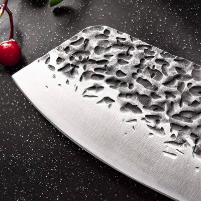 Сокирка кухонна кухарська з дерев'яною ручкою