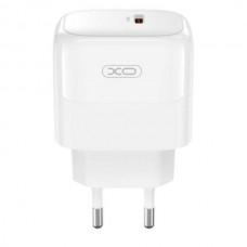 Мережевий зарядний пристрій блок живлення XO L136 PD20W 1USB-C Fast Charging Charger with Lightning cable