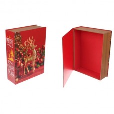 Коробка пакувальна подарункова у вигляді книги Золотий олень L-29.5x22.3x8см 73-6099