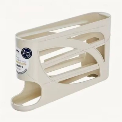 Органайзер для зберігання яєць у холодильнику 4-ярусний AG+ Білий