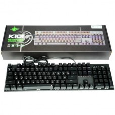 Клавіатура ігрова з підсвічуванням RGB 104 клавіші K101 Чорна