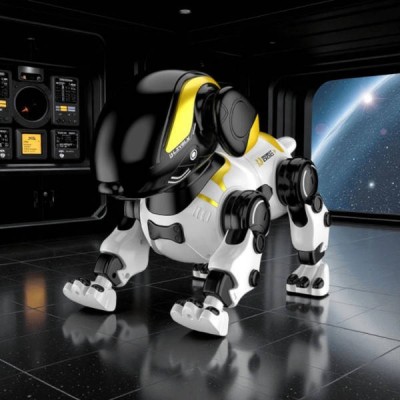 Інтерактивний смарт-вихованець ROBOT DOG LH-R1S Білий з чорним