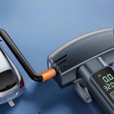 Компресор портативний з дисплеєм 7,4V, 20L/min, 150psi/8bar, 2000mAhx2 SW-201