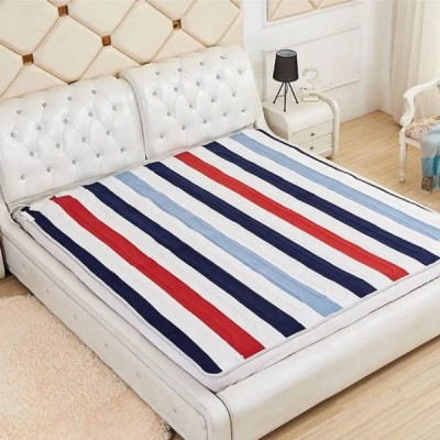 Електропростирадло з підігрівом Electric Blanket 150х70см від USB Кольорові смуги