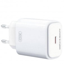 Мережевий зарядний пристрій XO L90B PD20W Light fast home charge Біле