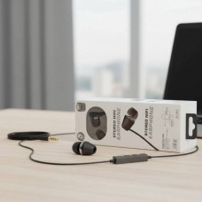 Навушники провідні 3,5мм Ku Lang KL-702 Stereo hifi earphone Чорний