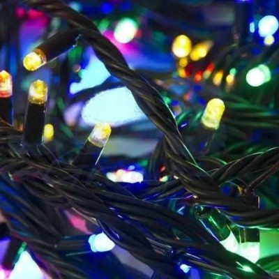 Гірлянда внутрішня лінійна 500LED 220V AND 118-5 Чорний дріт, мультиколор