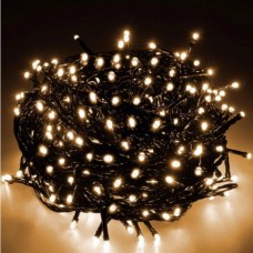 Гірлянда внутрішня лінійна 300LED 220V AND 115-5 Чорний дріт, тепле світло