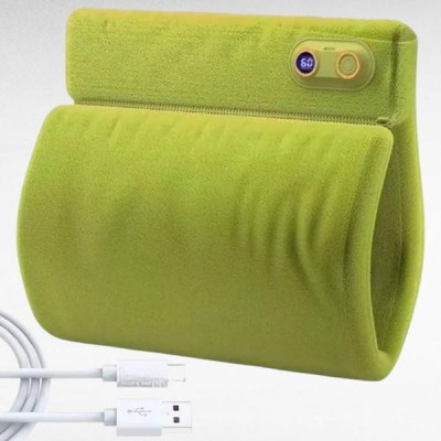 Грелка-муфта для рук від повербанка USB Зелена