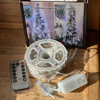 Гірлянда роса лінійна з пультом 100м 1000LED 220V 4503 AND 27-15