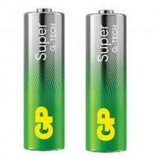 Набір батарейок 2шт АА GP SUPER G-TECH LR6 12PACK