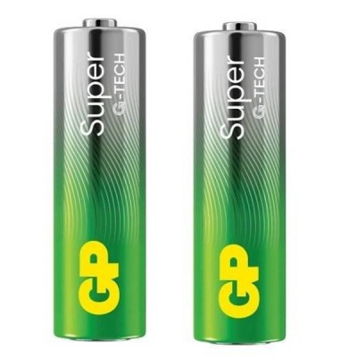 Набір батарейок 2шт АА GP SUPER G-TECH LR6 12PACK