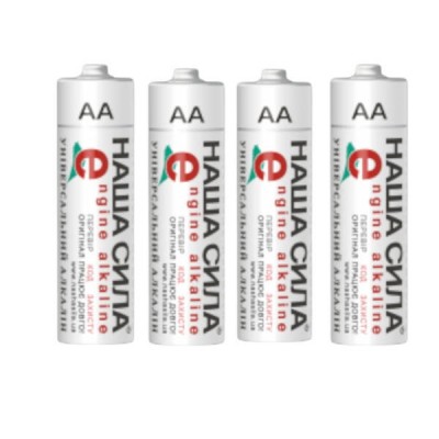 Набір батарейок 2шт Наша сила alkaline LR06