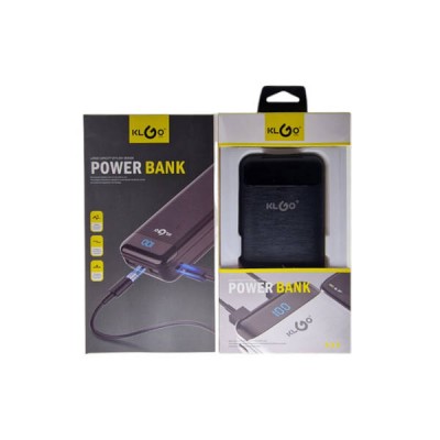 Power bank з дисплеєм 20000 mAh KLGO KP-77 Чорний