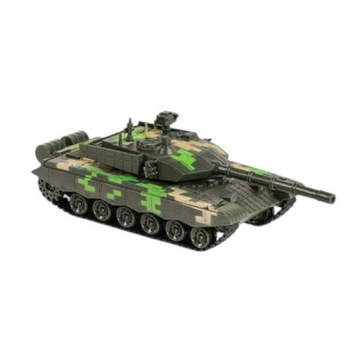 Танк на радіокеруванні акумуляторний з підсвічуванням та звуками 4.8V 9902 Зелений
