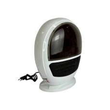 Електрообігрівач із проекцією каміна Flame Heater Білий