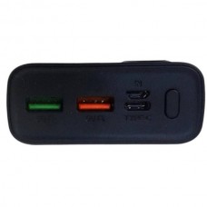Power Bank літійполімерний з бездротовою зарядкою 20000Mah Kin Vale Q4043-2 Чорний