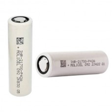 Акумулятор 4200mAh 30A 21700-P42A Molicel Білий