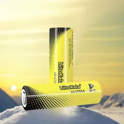 Акумулятор 5500mAh 21700 LiitoKala LT55 Чорний з жовтим