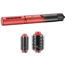 Фен-стайлер 3в1 зі змінними насадками 1100-1300Вт VGR V-489 RED Professional Червоний