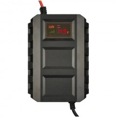 Зарядний пристрій для гелевих, кислотних, AGM, LiFePO4 14.6V20A, 8-10А Чорне