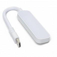 Лампа-світильник гнучкий портативний 5V/2W з живленням від USB Білий