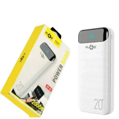 Power Bank KLGO KP-89 20000 mAh Білий