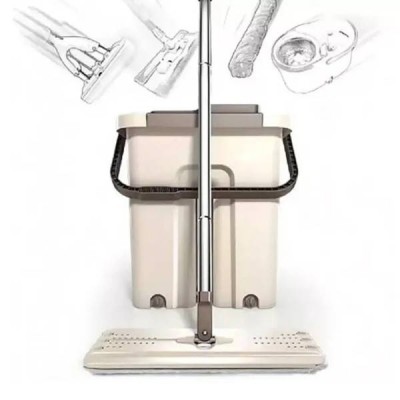 Швабра з відром Scratch Cleaning Easy Mop з автоматичним віджимом на 10 л.
