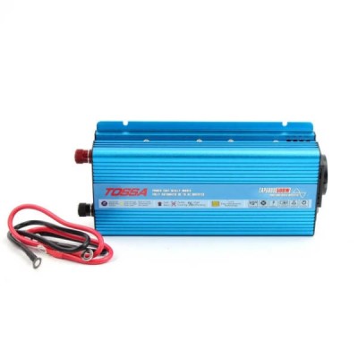 Перетворювач напруги із чистою синусоїдою 12-220V 500W Tossa TAP500S Блакитний
