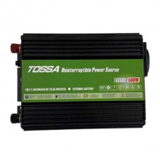 Перетворювач напруги з функцією UPS 12-220V 500W Tossa TAU500L Чорний із салатовим