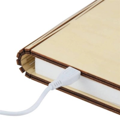 Ночник Книжка 145х115х25мм USB Світла обкладинка