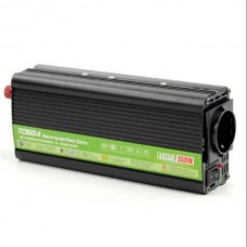 Перетворювач напруги з функцією UPS 12-220V 350W Tossa TAU350L Чорний із салатовим