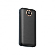 Power Bank 20 000mA 2 роз'єми USB, мікро USB, TYPE-C Чорний