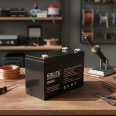 Акумулятор 12V/7Ah/20Hr GDLITE GD-1270 Чорний