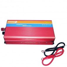 Перетворювач напруги інвертор 12V-220V SSR4000A Червоний