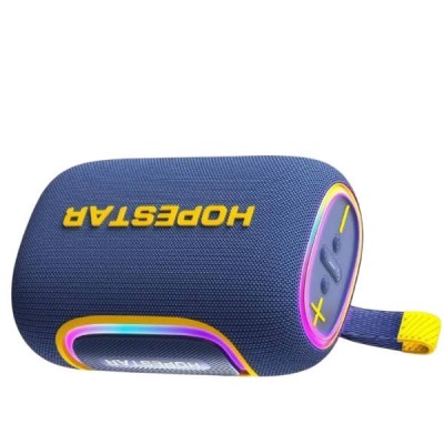 Колонка бездротова акумуляторна Bluetooth BT5.3 65W, 8000mAh, RGB, TWS, 6h HOPESTAR H58 Синя