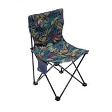 Стілець розкладний 43*43*72см SKIF Outdoor Comfort stul-95 Чорний з принтом