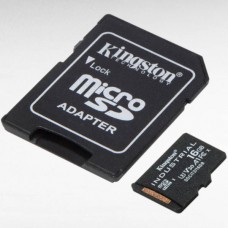 Мапа пам'яті з адаптером microSD, SD, SDHC, SDXC 16GB Class 10 Kingston memory card