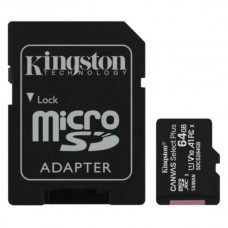 Карта пам'яті з адаптером microSD, SD, SDHC, SDXC 64GB Class 10 Kingston memory card