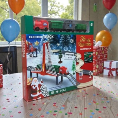 Залізниця Новорічна Merry Christmas 9263-4C