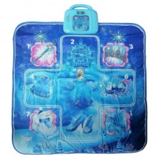 Килимок танцювальний з музикою та підсвічуванням Dancing Playmat 2221-4 Блакитний