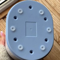 Лапомийка для собак з дозатором для рідкого мила Pet Foot Washing Cup AND1495 Біла з блакитним