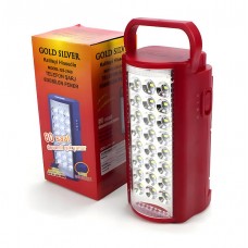 Ліхтар кемпінговий з павер-банком GOLD SILVER GS-2400 24LED Червоний