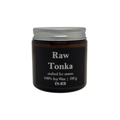 Свічка RAW TONKA, 100 г - глибокий теплий аромат з характером