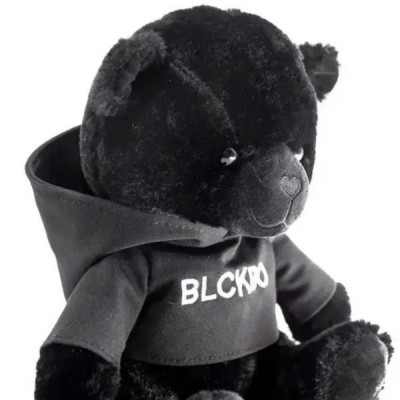 Іграшка м'яка Ведмежа 40 см Teddy Black&White EL-2117-75 Чорний